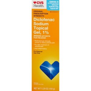 CVS Health - Gel tópico con diclofenac sódico, 1% (NSAID), analgésico para la artritis