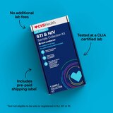 CVS Health At Home STI & HIV Test Kit, 1 CT, thumbnail image 2 of 8