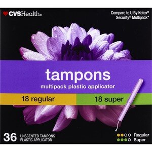 CVS Health Tampons Multi-Pack Unscented