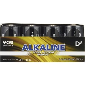 CVS Alkaline Batteries D