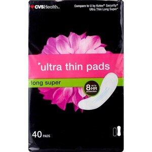  CVS Health Ultra Thin Pads Long 