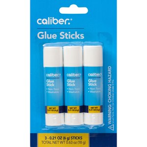 Caliber Glue Sticks, 3 CT