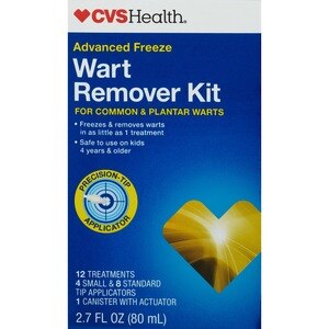 CVS Health Rapid Freeze Wart Remover, 12 Treatments, 2.7 Oz - 12 Ct