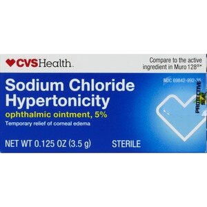 CVS Health Sodium Chloride Hypertonicity Ophthalmic Ointment, 0.125 Oz - 0.12 Oz