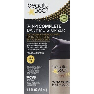 Beauty 360 7-in-1 Complete Daily Moisturizer SPF 15, 1.7 Oz , CVS