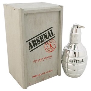 Arsenal Platinum By Gilles Cantuel For Men - 3.4 Oz EDP Spray , CVS