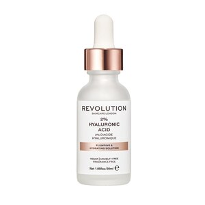Revolution Skincare Plumping & Hydrating Serum with 2% Hyaluronic Acid, 1.01 OZ