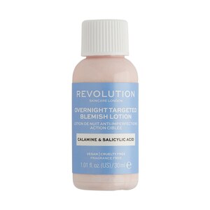 Revolution Skincare Overnight Targeted Blemish Lotion with Calamine + Salicylic, 1.01 OZ