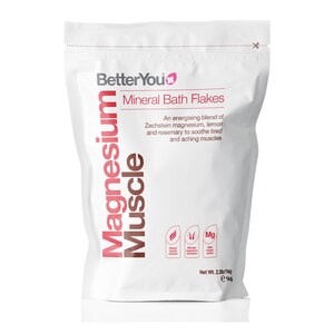 BetterYou Magnesium Muscle Mineral Bath Flakes, 35.27 Oz , CVS