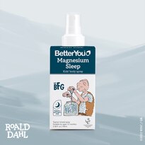 BetterYou Magnesium Sleep - Spray corporal para niños, 3.38 oz