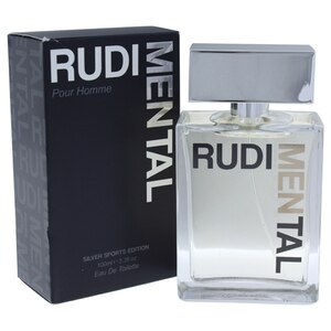 Rudimental Silver Sports Edition by Rudimental for Men - 3.3 oz EDT Spray