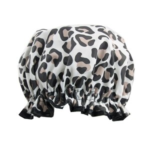 The Vintage Cosmetic Company Leopard Print Shower Cap