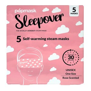 Popmask Sleepover Self-Warming Steam Masks, 5 CT