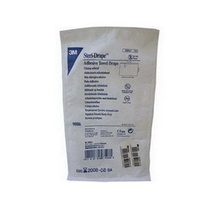 3m Steri Drape Small Towel Drape With Adhesive Strip 17 In X 11