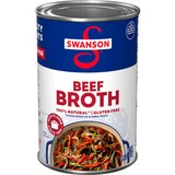 Swanson 100% Natural Beef Broth, Can, 14.5 oz, thumbnail image 1 of 9