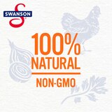 Swanson Natural Goodness 33% Less Sodium Chicken Broth, Can, 14.5 oz, thumbnail image 2 of 9