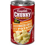 Campbell's Chunky Soup, Chicken Broccoli Cheese, Can, 18.8 oz, thumbnail image 1 of 10