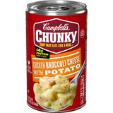 Campbell's Chunky Soup, Chicken Broccoli Cheese, Can, 18.8 oz, thumbnail image 1 of 9