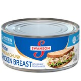 Swanson White Premium Chunk Canned Chicken Breast in Water, Can, 9.75 oz, thumbnail image 1 of 7