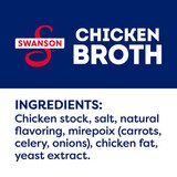 Swanson 100% Natural Chicken Broth, Carton, 32 oz, thumbnail image 5 of 9