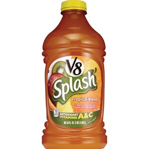 V8 Splash Tropical Blend Juice, 64 OZ