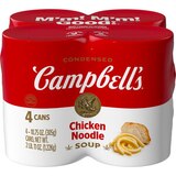 Campbell's Condensed Chicken Noodle Soup, 10.75 OZ Cans, 4 PK, thumbnail image 1 of 5