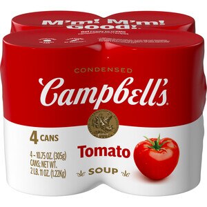 Campbell's Condensed Tomato Soup, 10.75 Oz Cans, 4 Pack , CVS
