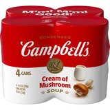 Campbell's Condensed Cream of Mushroom Soup, 10.75 OZ Cans, 4 PK, thumbnail image 1 of 5