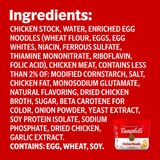 Campbell's Chicken Noodle Soup, Microwavable Bowl, 15.4 oz, thumbnail image 4 of 8