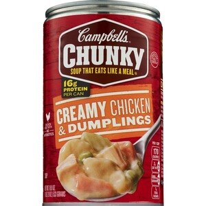 Campbell's Chunky Creamy Chicken & Dumplings Soup
