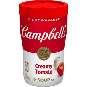 Campbell's Sipping Soup, Creamy Tomato, Microwavable Cup, 11.1 Oz , CVS