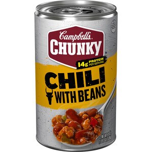 Campbell's Chunky Chili with Beans, 19 OZ