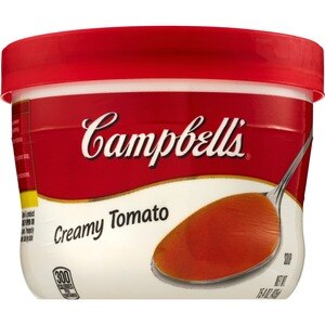 Campbell's Creamy Tomato Microwavable Soup Bowl, 15.4 OZ