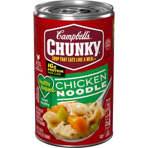 Campbell's Chunky Soup, Healthy Request Chicken Noodle Soup, Can, 18.8 Oz - 18.6 Oz , CVS