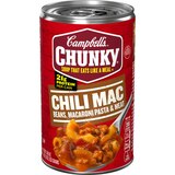 Campbell's Chunky Soup, Chili Mac, Can, 18.8 oz, thumbnail image 1 of 9
