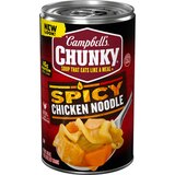 Campbell's Chunky Soup, Spicy Chicken Noodle Soup, Can, 18.6 oz, thumbnail image 1 of 9