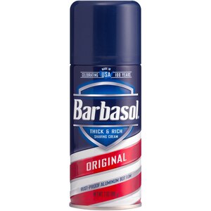 Barbasol Thick and Rich Shaving Cream, Original