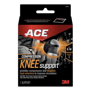 ACE Brand Compression Knee Support, SM/MED , CVS
