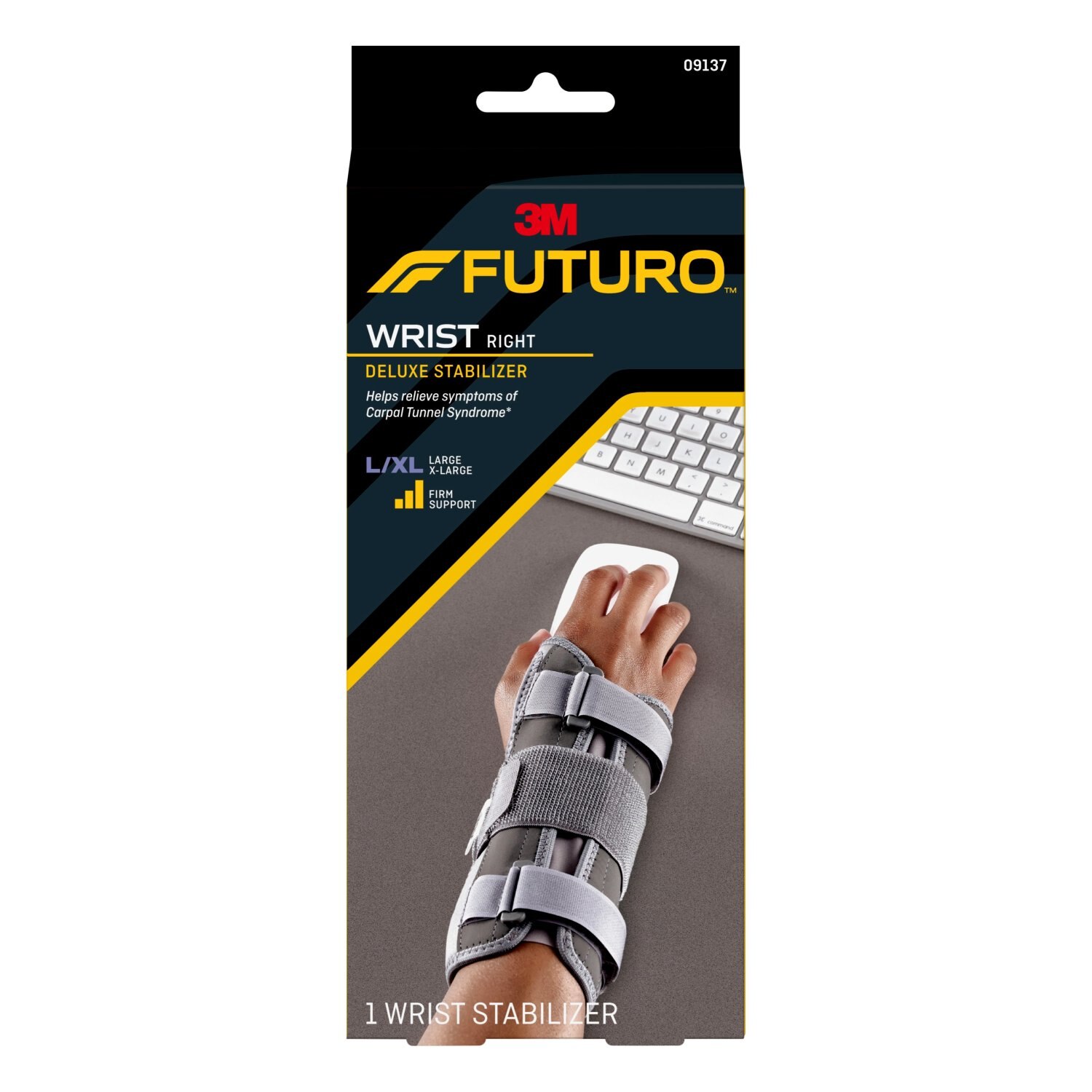 FUTURO Deluxe Wrist Stabilizer, Right Hand