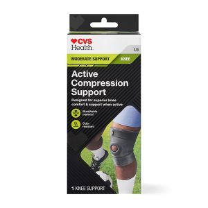 CVS Health Active Compression Knee Support Large CVS Pharmacy