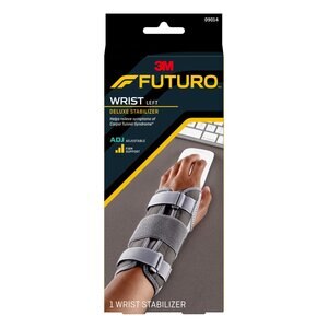 FUTURO Deluxe Wrist Stabilizer Left Hand, Adjustable