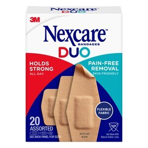 Nexcare DUO - Apósitos, surtidos, 20 u.