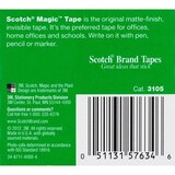 Scotch Magic Tape 3/4 Inch X 300 Inches, thumbnail image 4 of 4