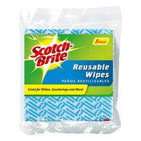 Scotch-Brite Reusable Wipes, 5 CT