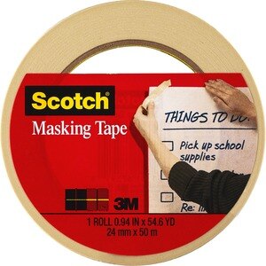 Scotch - Masking Tape, Stationery, 1 Inch Wide