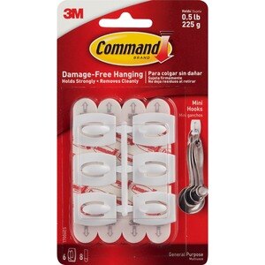 Command 3m 6 Mini Hooks Removable With Photos Prices