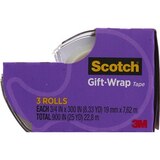 Scotch Gift Wrap Tape, 3 ct, thumbnail image 4 of 6