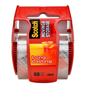 Scotch Long Lasting Moving & Storage Packaging Tape With Dispenser, 1.88 In X 800 In , CVS