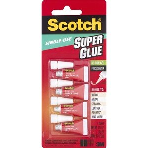 Scotch Single-Use Super Glue Gel Tubes, 4 Ct , CVS