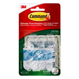Command Damage-Free Outdoor Clips, 16 Ct , CVS